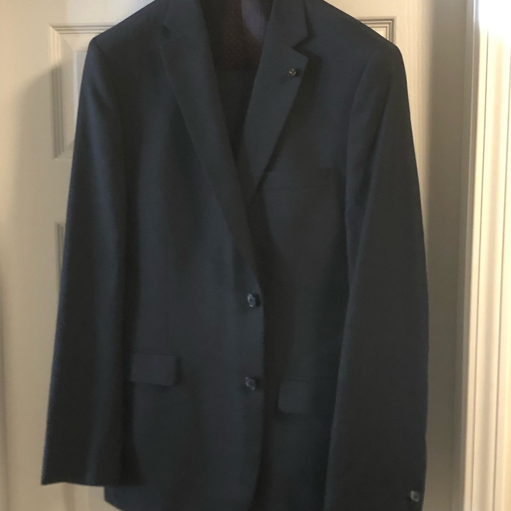 S.Cohen Mens Dark Navy Suit 44L/38 waist